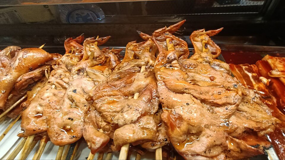 Ailes de poulet grillées épicées
