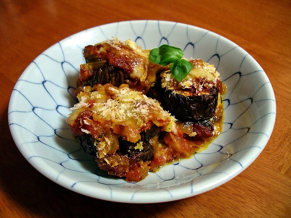 Aubergines à la parmesane