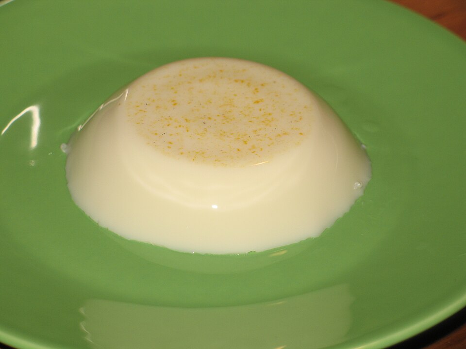 Blanc-manger à la vanille