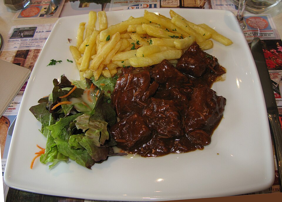 Bœuf braisé à la bière