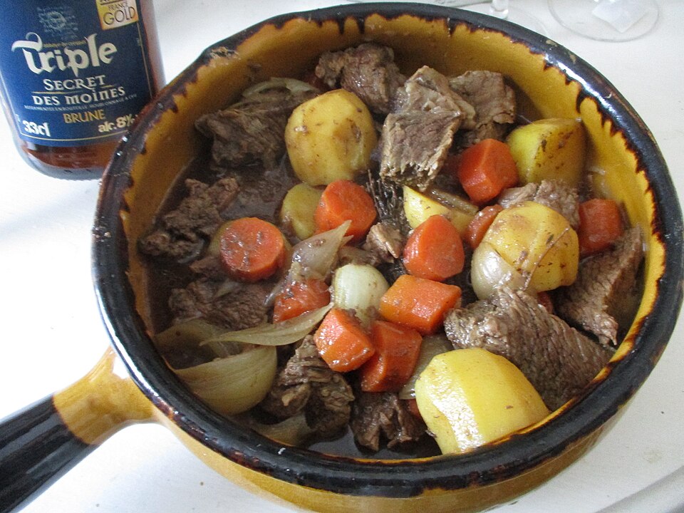 Bœuf braisé à la bière