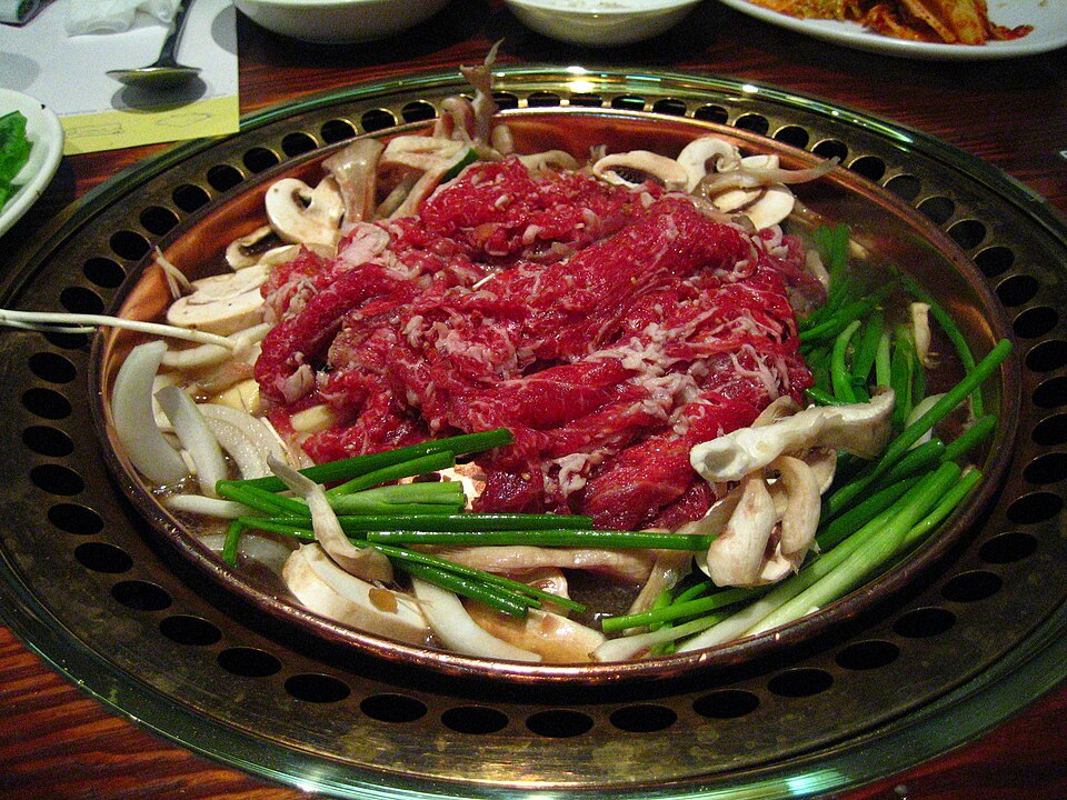Bœuf grillé mariné à la coréenne