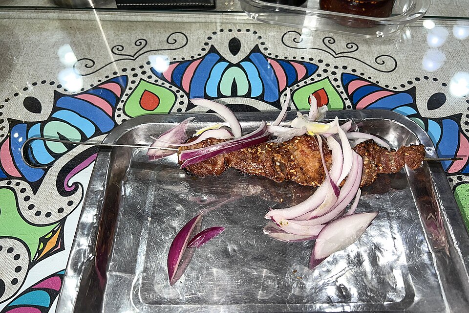 Brochettes d'agneau épicées façon marocaine