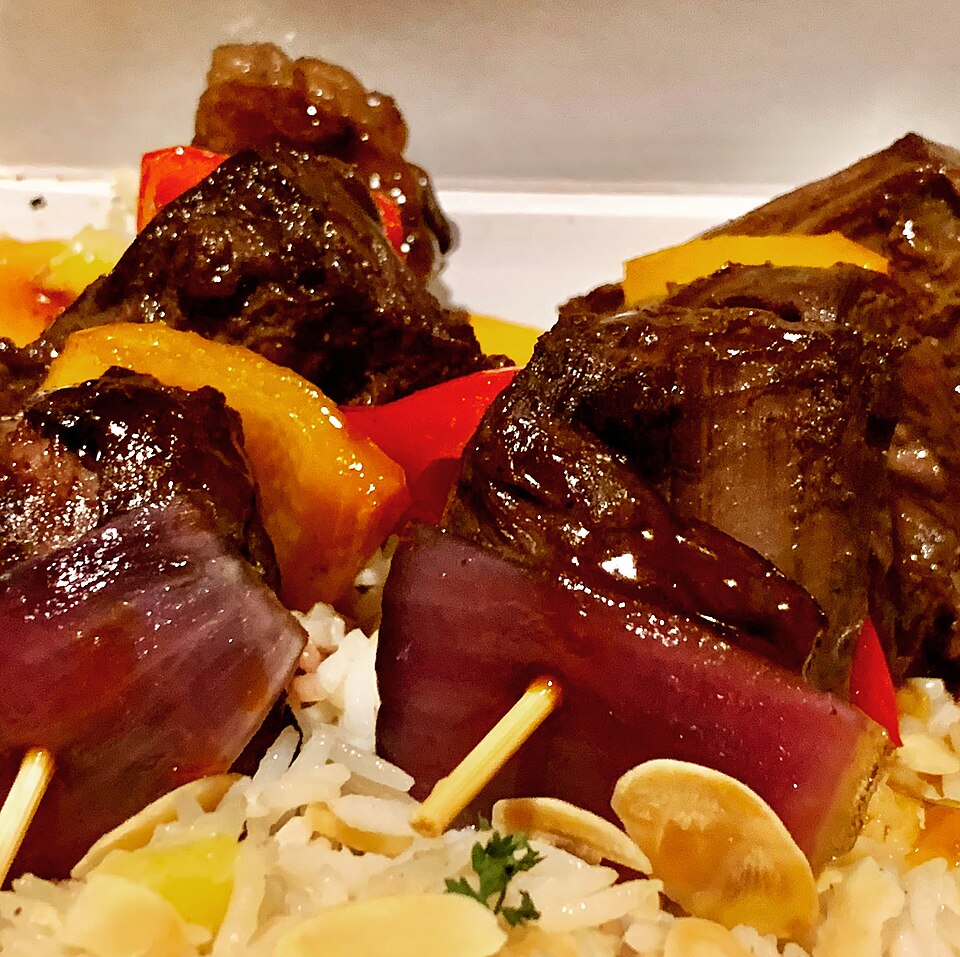 Brochettes de bœuf teriyaki