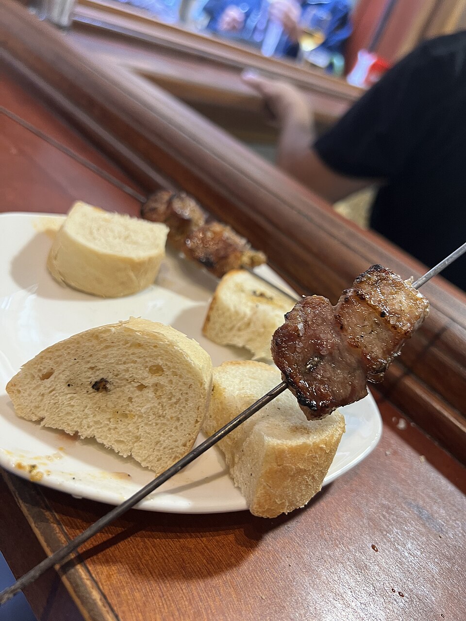 Brochettes de porc au paprika