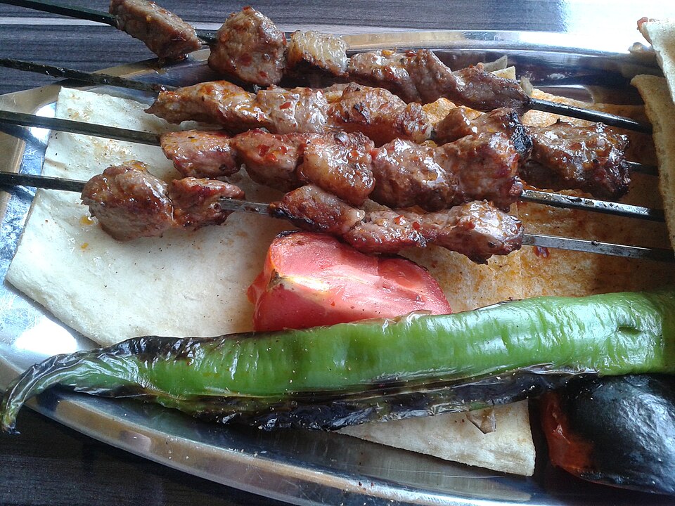 Brochettes de veau au citron