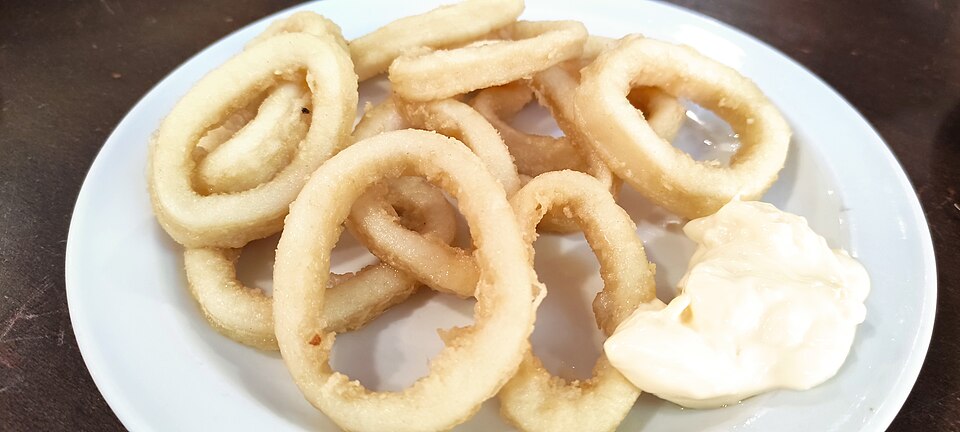 Calamars frits façon tapas