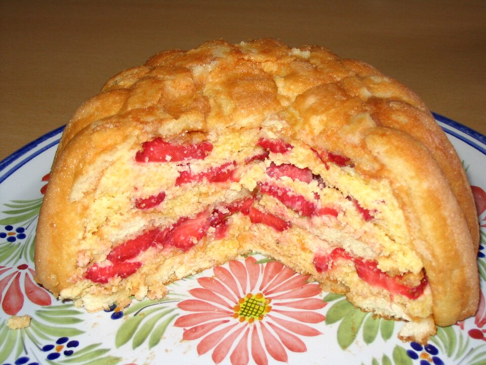 Charlotte aux fraises
