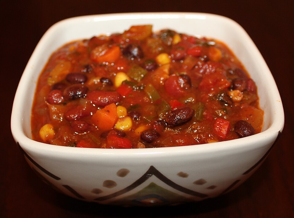 Chili végétarien au quinoa