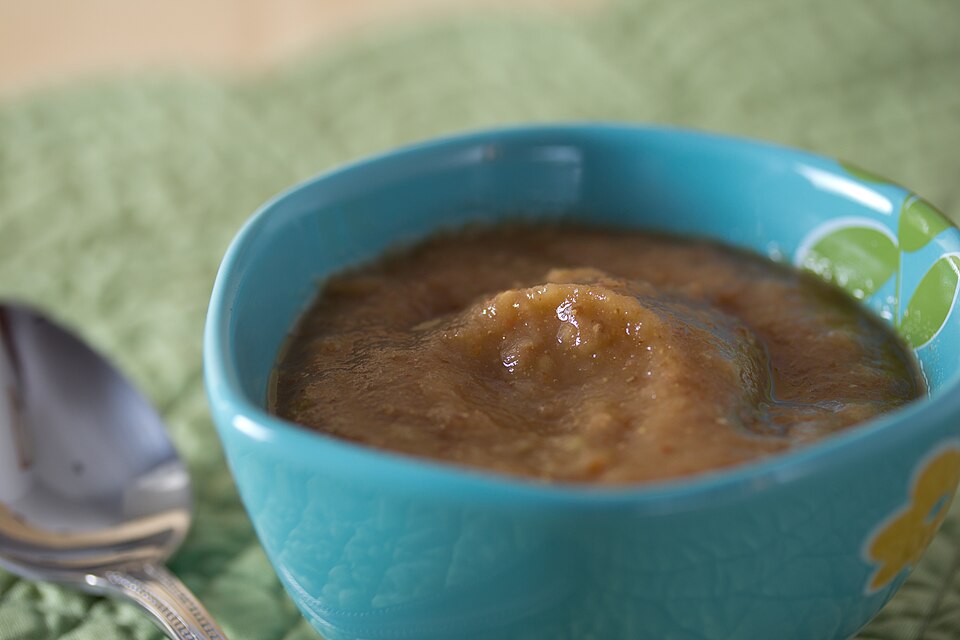 Compote de pommes maison