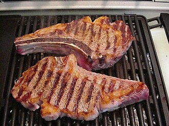 Côte de bœuf grillée