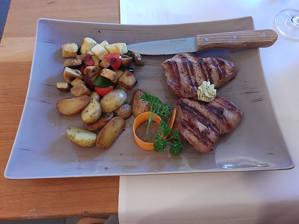 Côtelettes de veau grillées au citron
