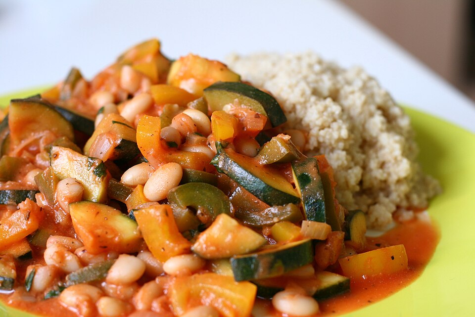Couscous végétarien aux sept légumes