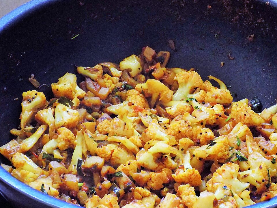 Curry de chou-fleur et pois chiches