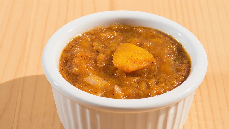 Curry de courge butternut