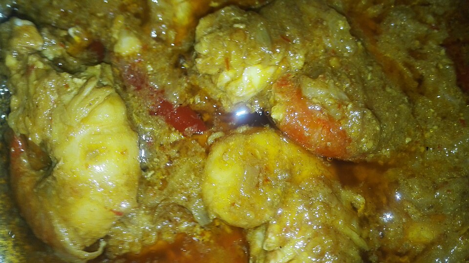 Curry de crevettes au lait de coco