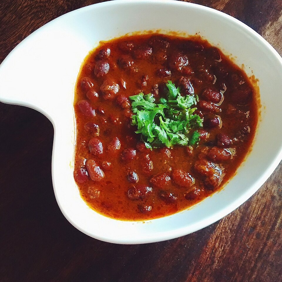Curry de haricots rouges façon tex-mex
