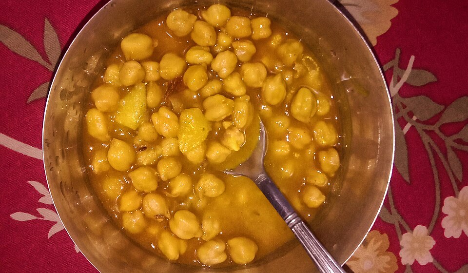 Curry de légumes et pois chiches