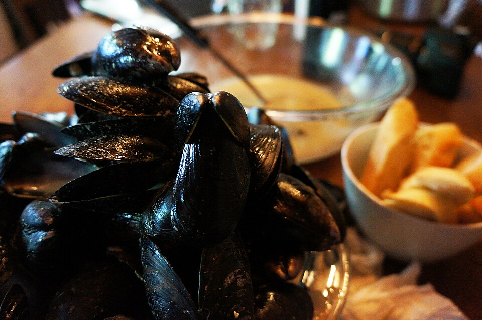 Curry de moules au lait de coco