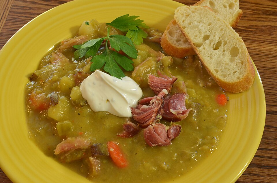 Curry de pois cassés et carottes