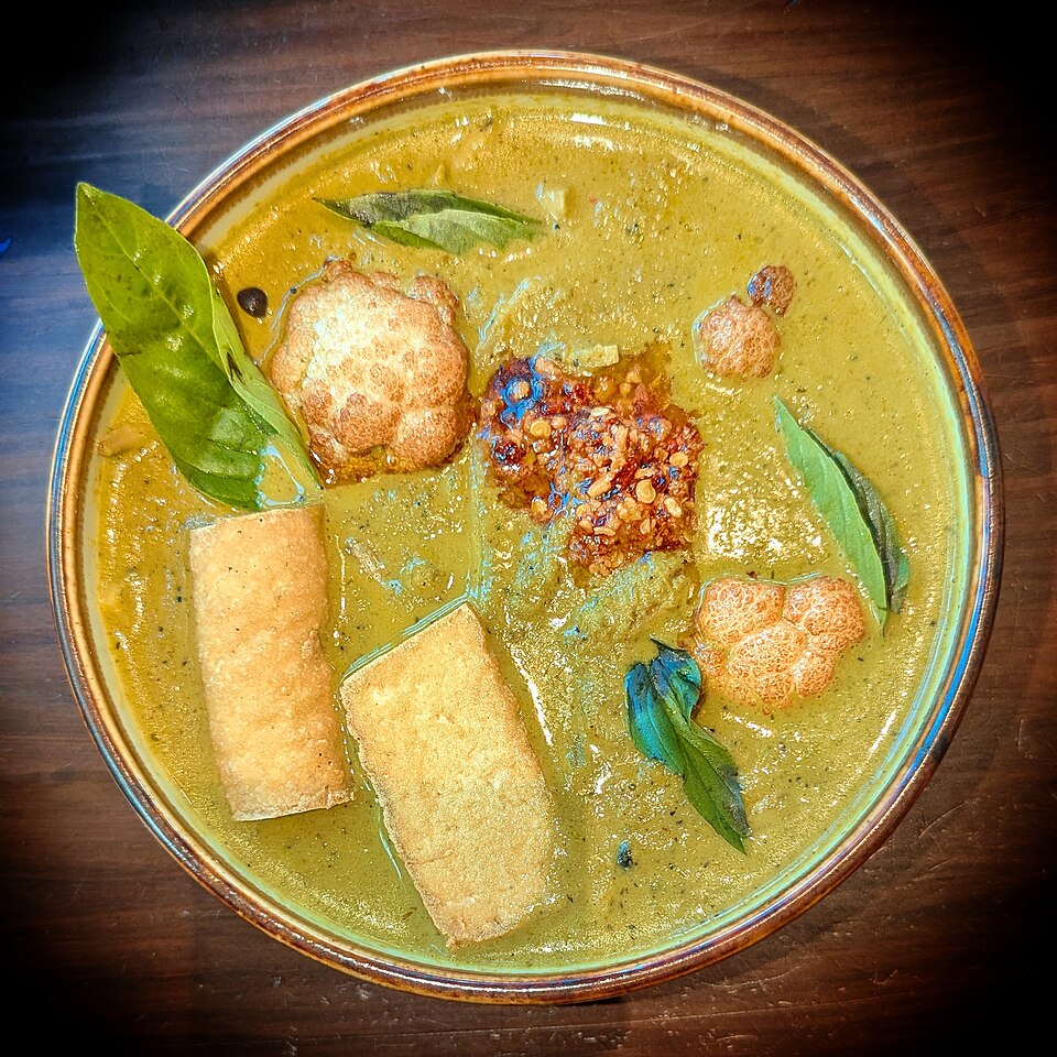 Curry vert de légumes