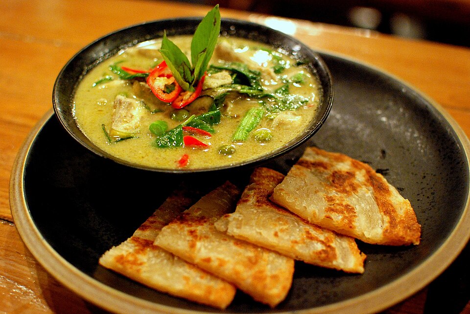 Curry vert de légumes