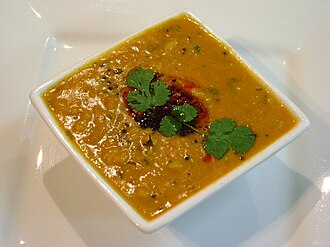 Dahl de lentilles corail