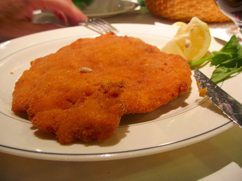 Escalopes de veau milanaise