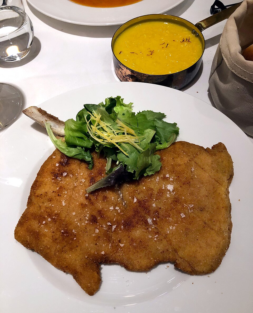 Escalopes de veau milanaise