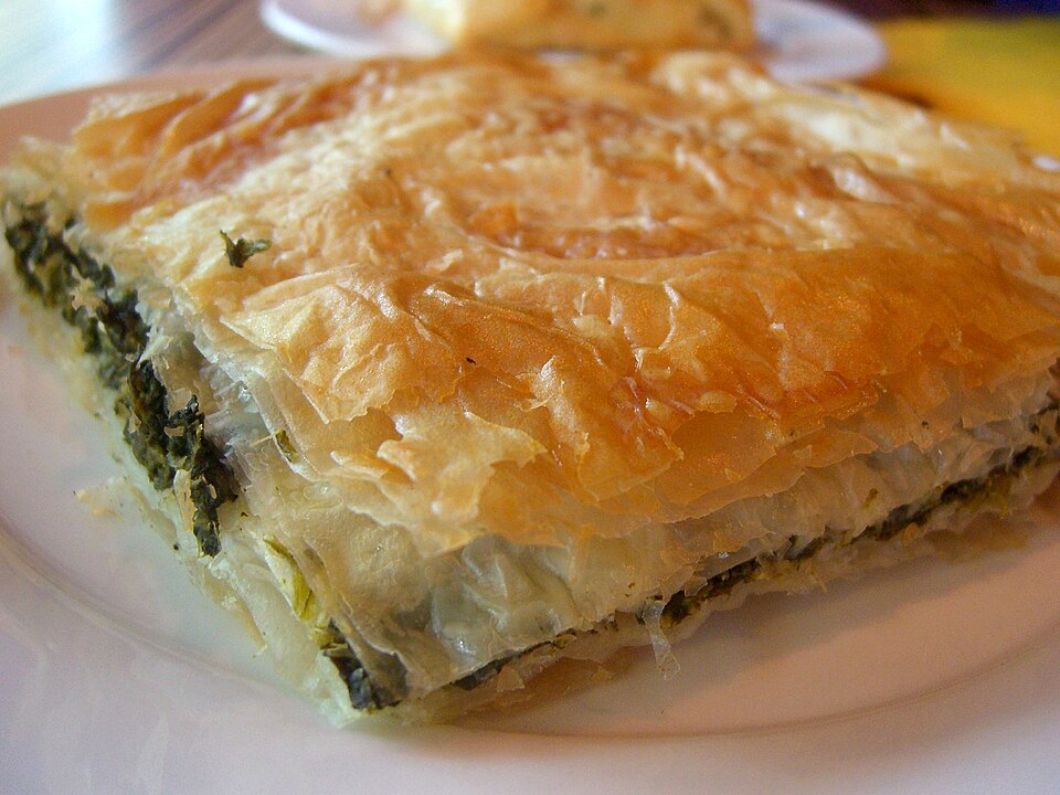 Feuilletés aux épinards et feta