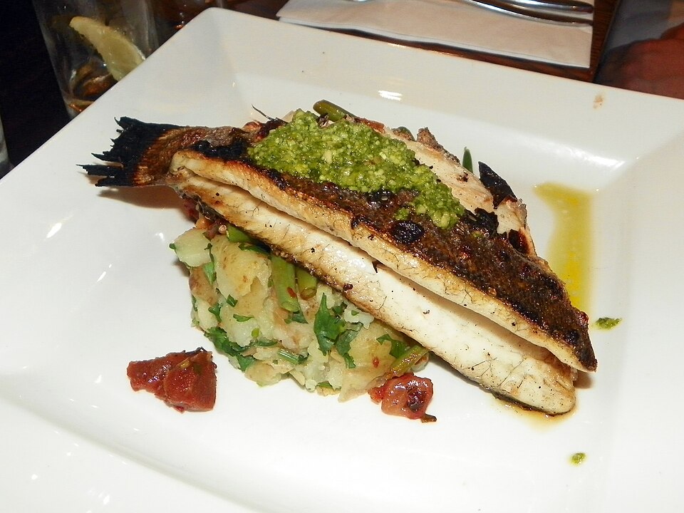 Filet de bar à la plancha