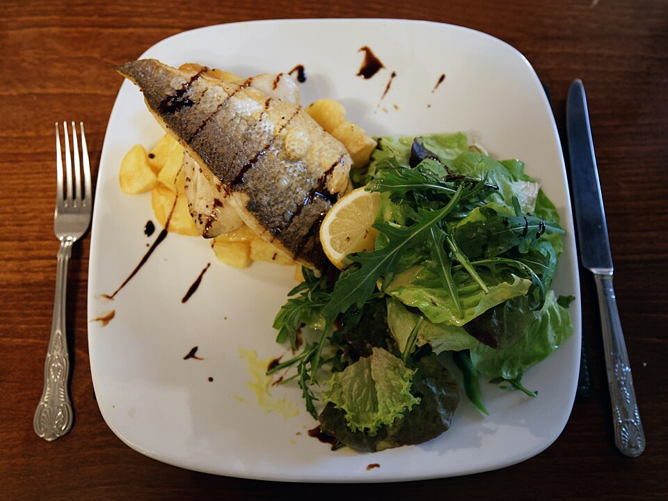 Filet de bar à la plancha