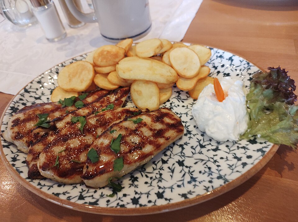 Filet de poulet grillé au paprika fumé