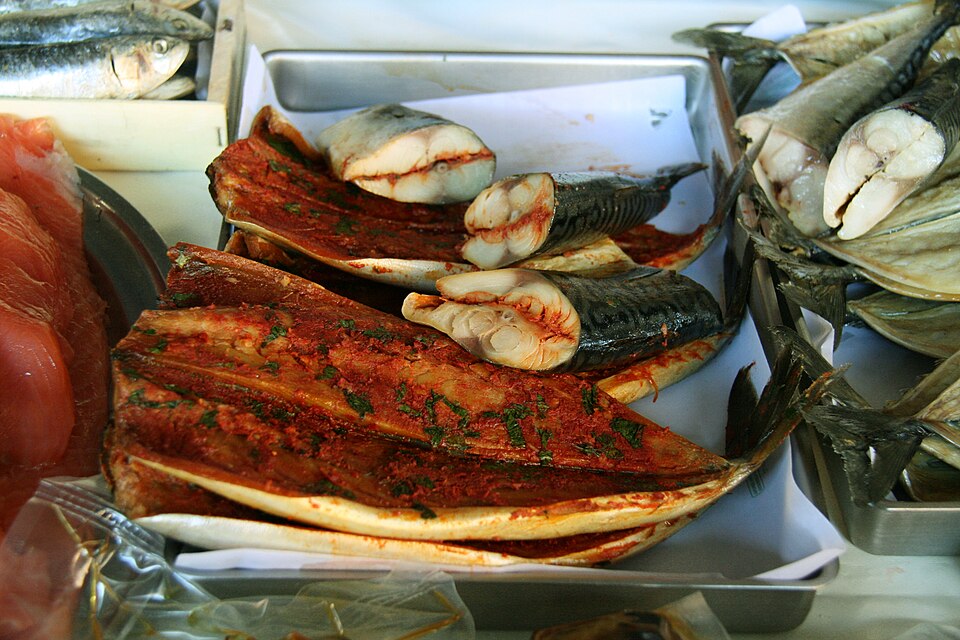 Filets de rouget en escabèche