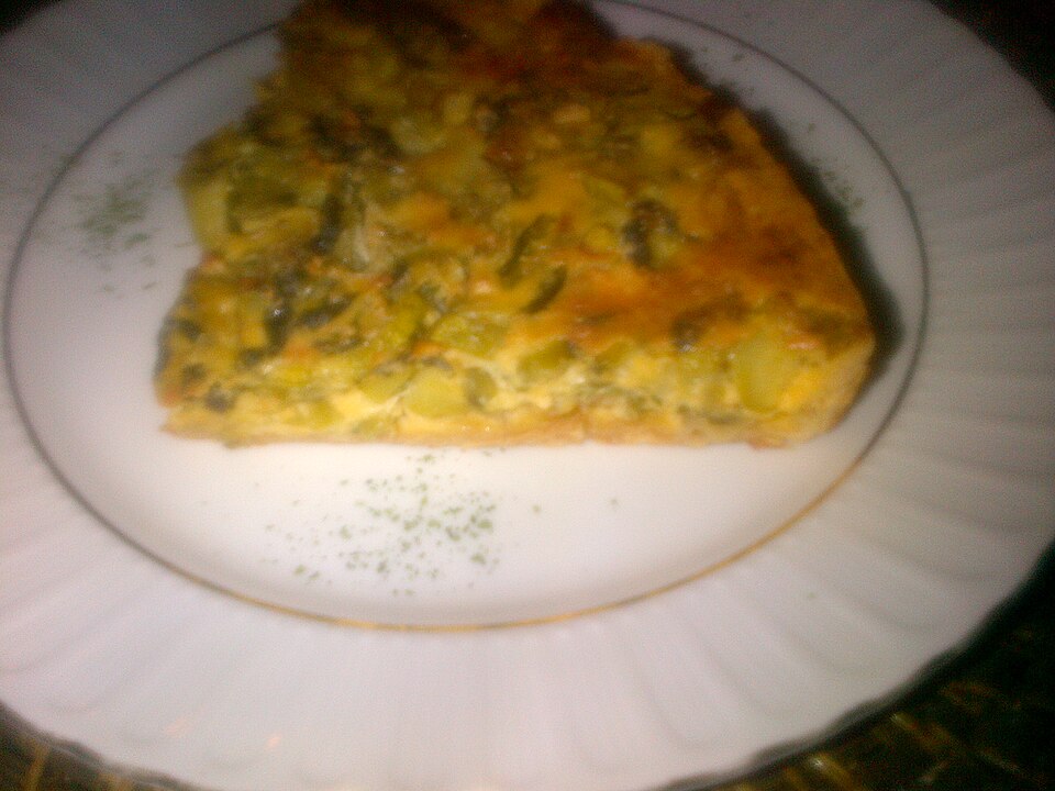 Flan de légumes d'été