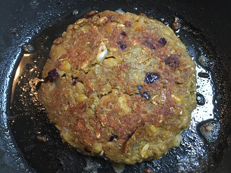 Galettes de pois chiches épicées