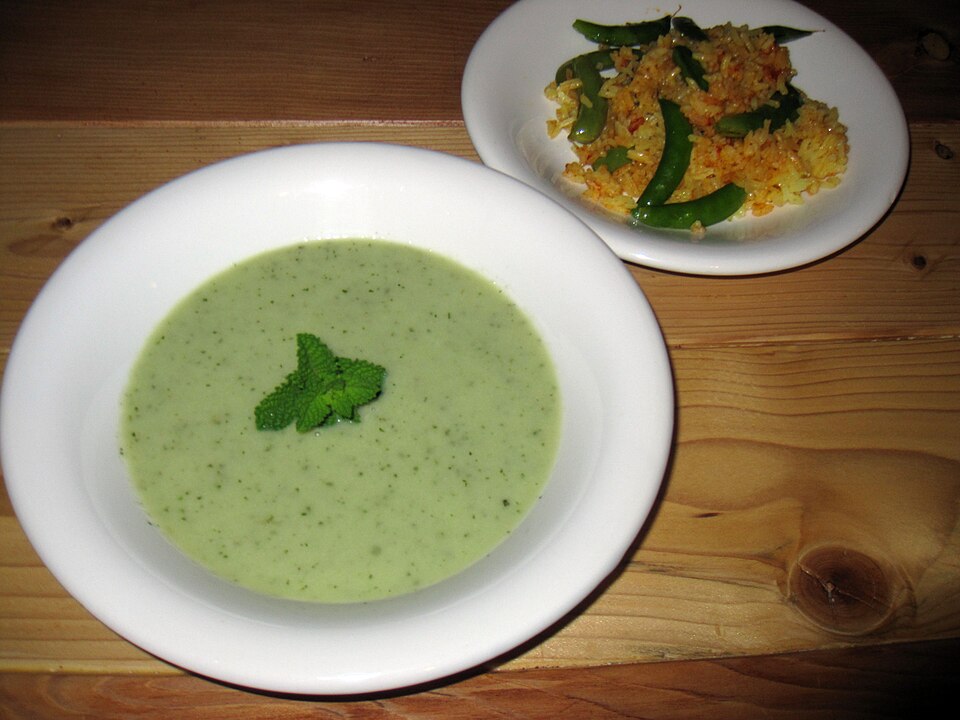 Gaspacho vert au concombre