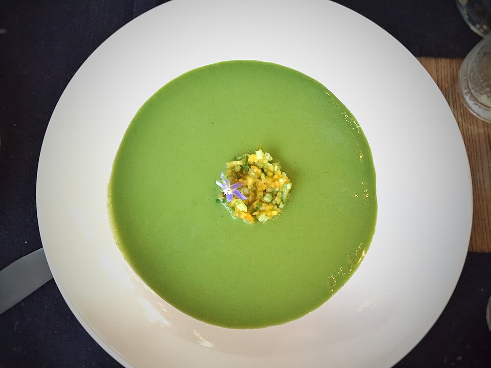 Gaspacho vert au concombre