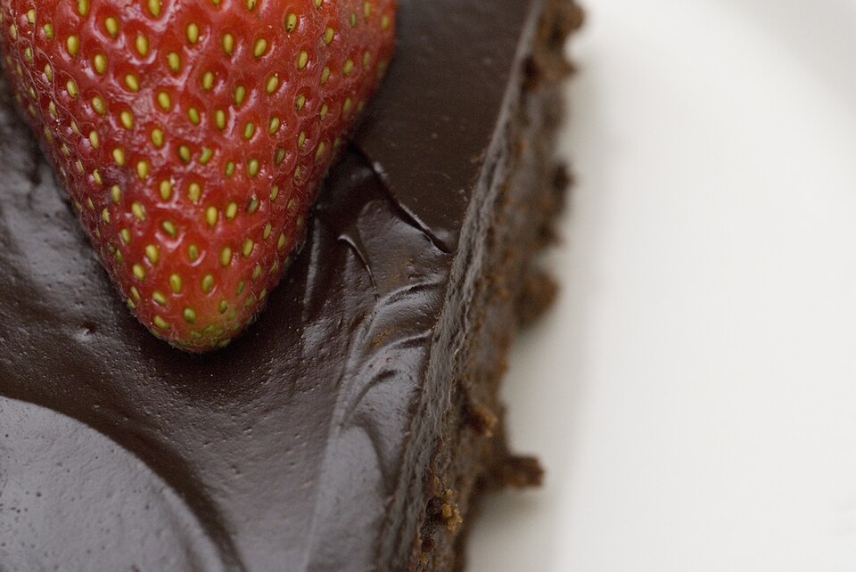 Gâteau au chocolat sans farine