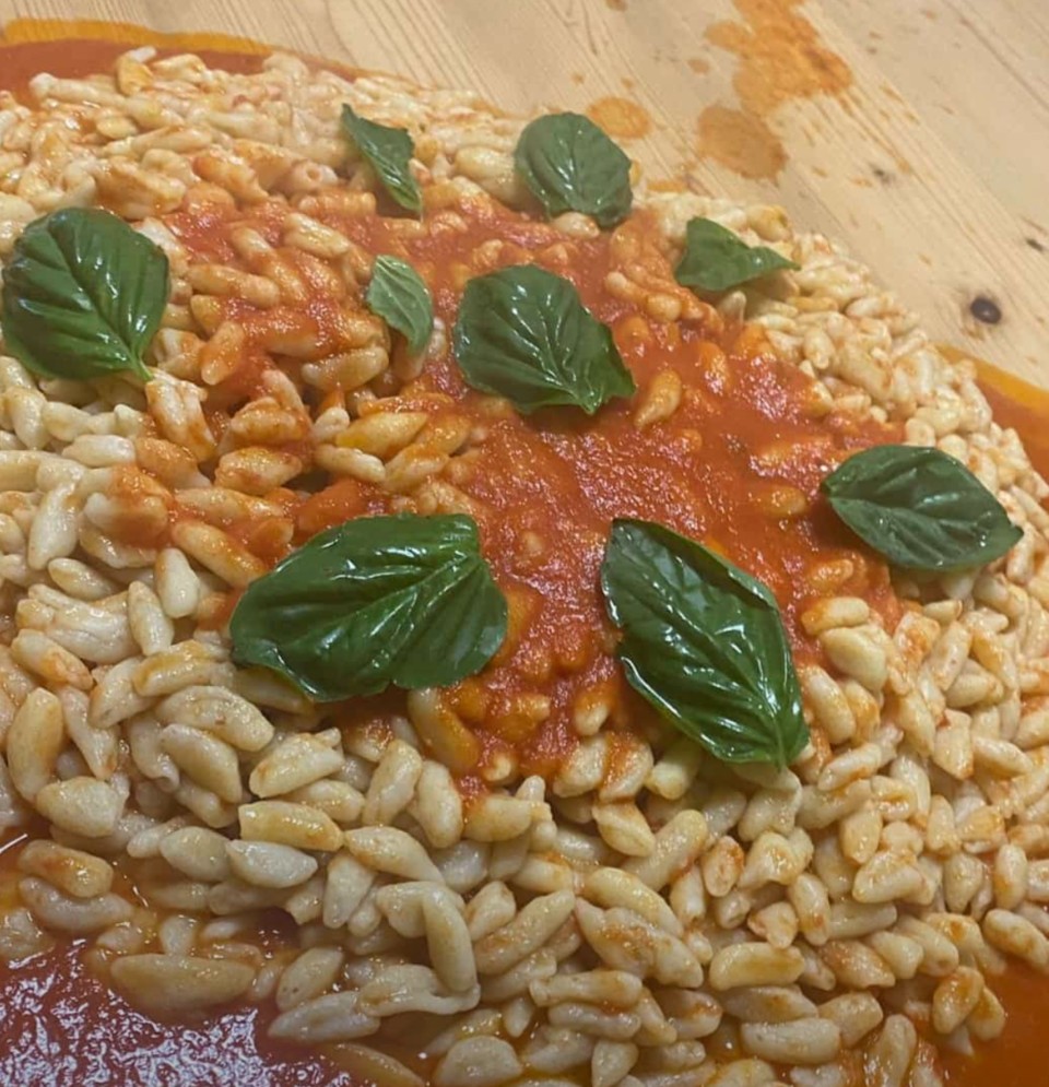 Gnocchis à la sauce tomate et basilic