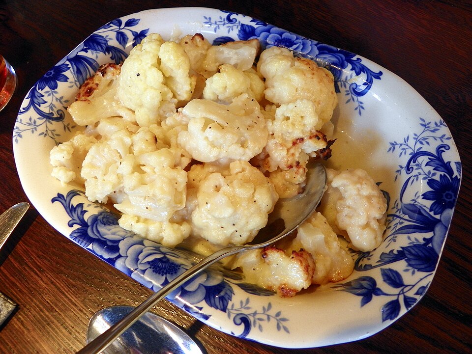Gratin de chou-fleur au fromage