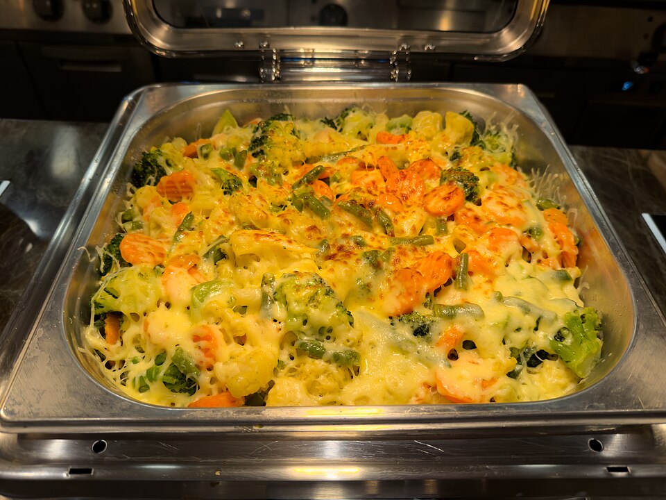 Gratin de légumes d'hiver