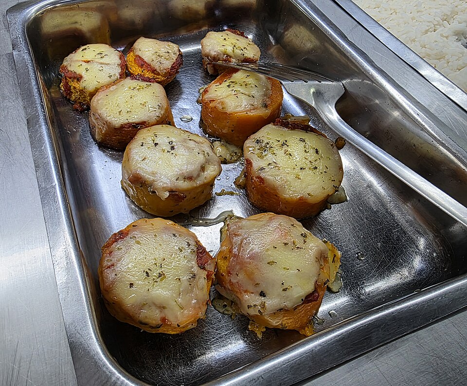 Gratin de patates douces au four
