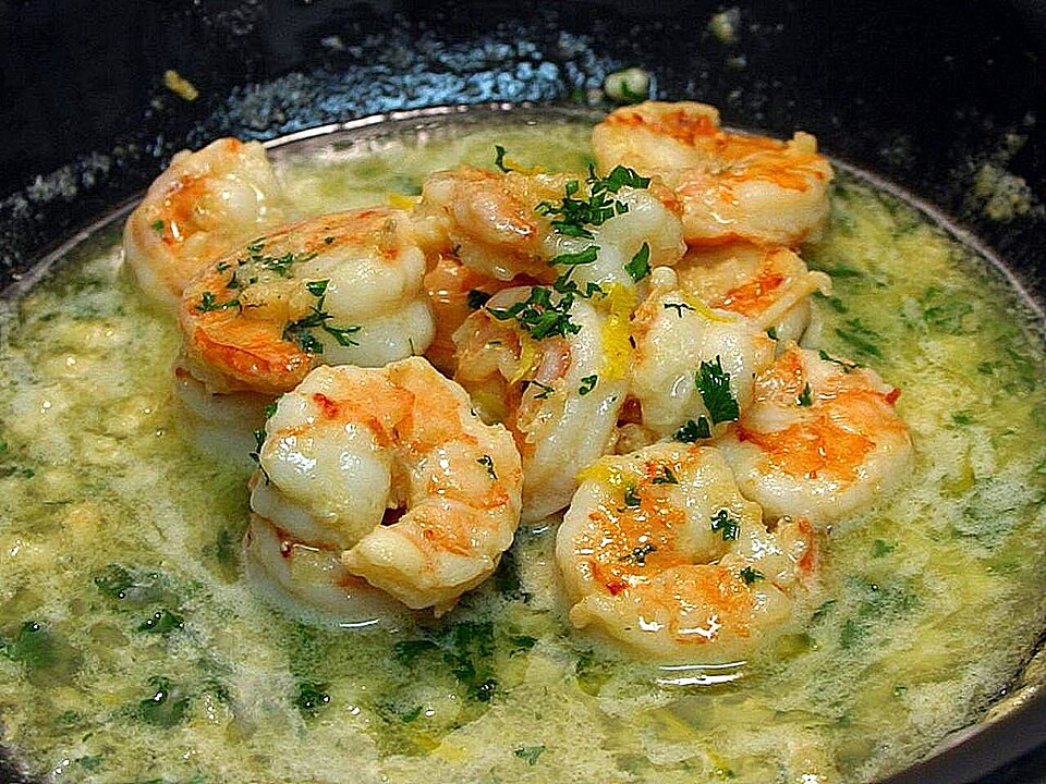 Langoustines snackées au beurre citronné