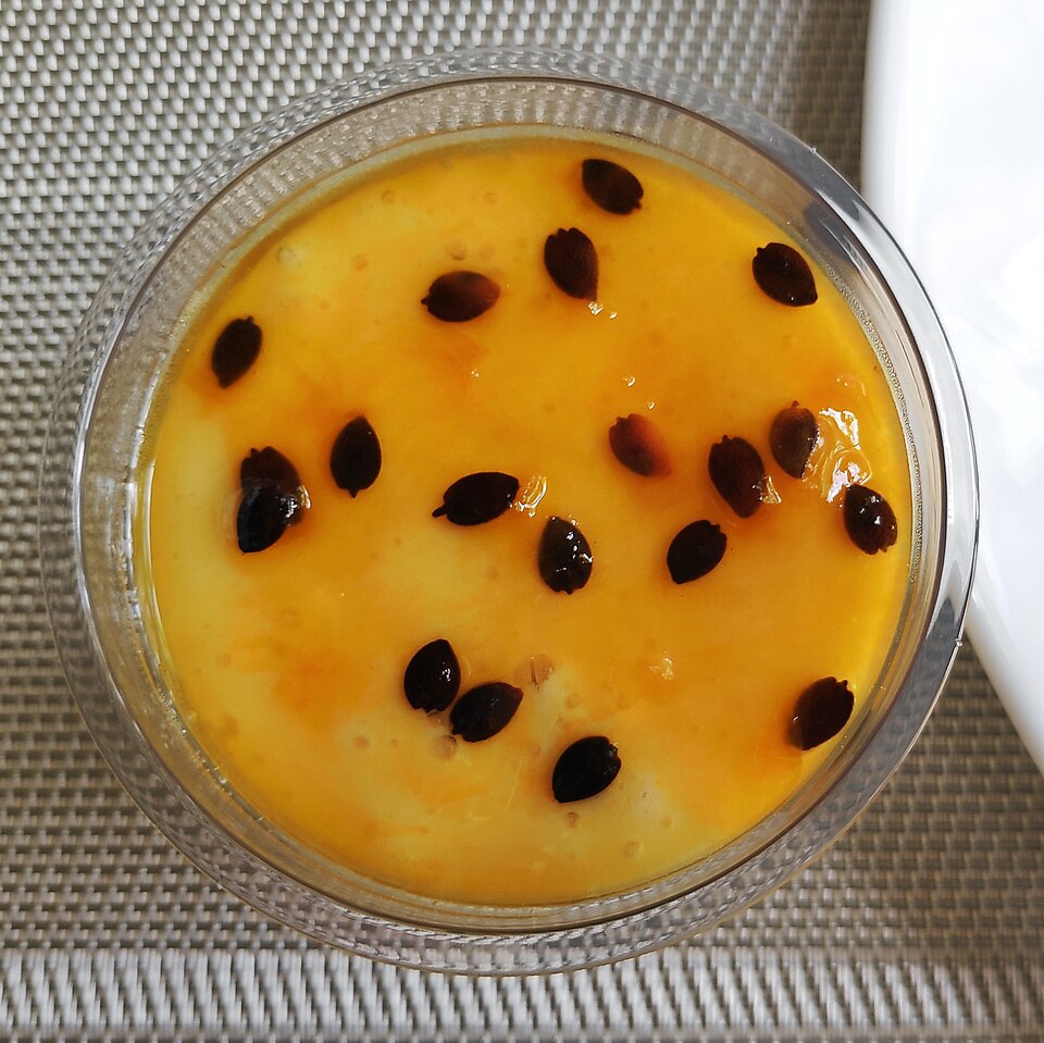 Mousse au fruit de la passion