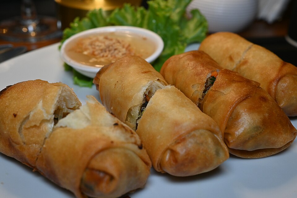 Nems végétariens maison