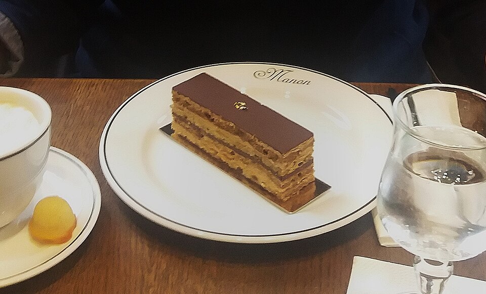 Opéra au café et chocolat