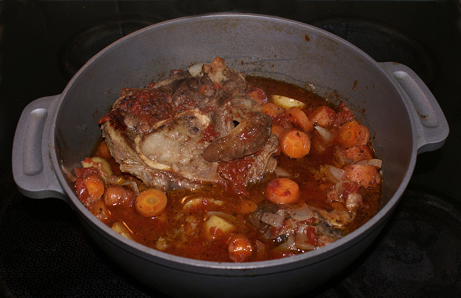 Osso-buco à la milanaise