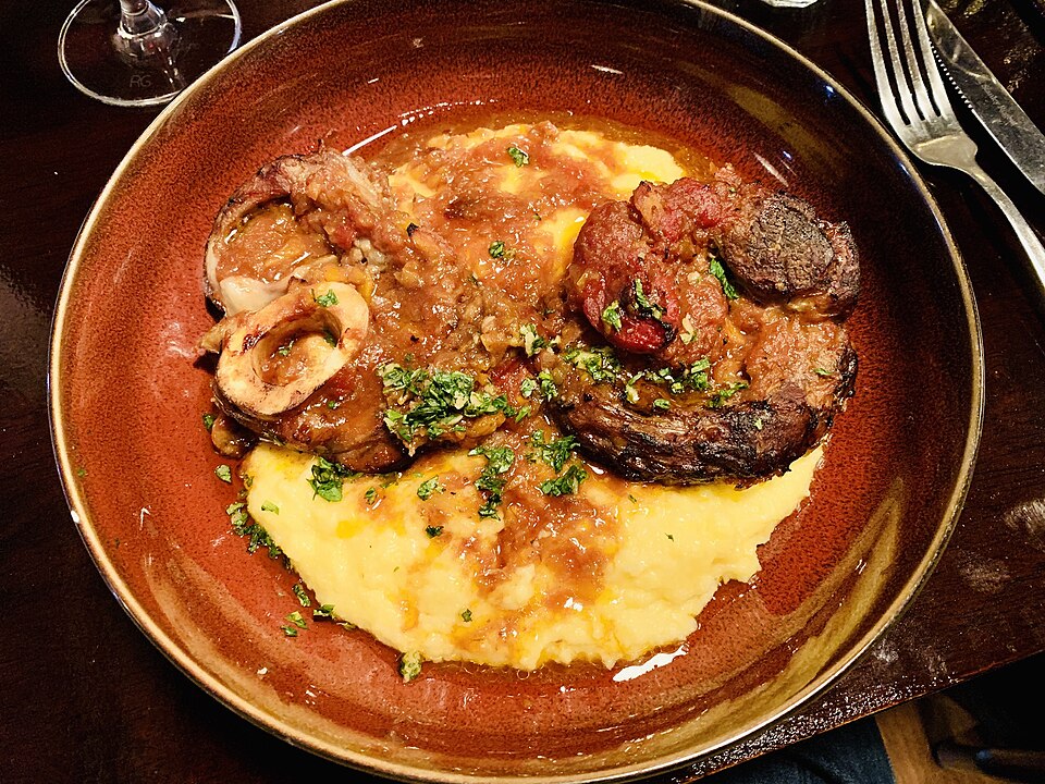 Osso-buco à la milanaise