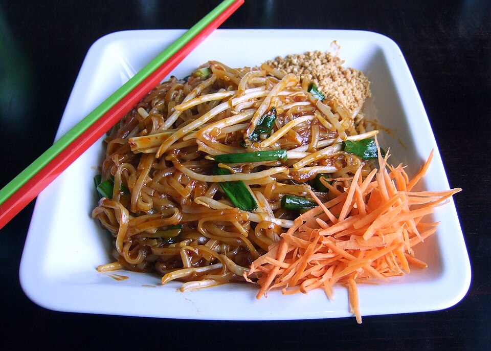 Pad thaï végétarien